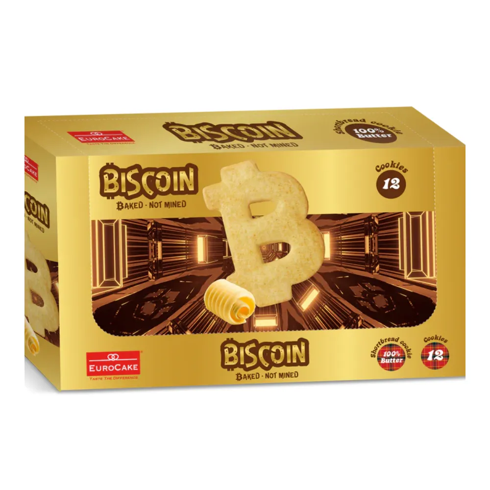 Biscoin Shortbread Cookie 100% Butter 12pc/box - 300gm